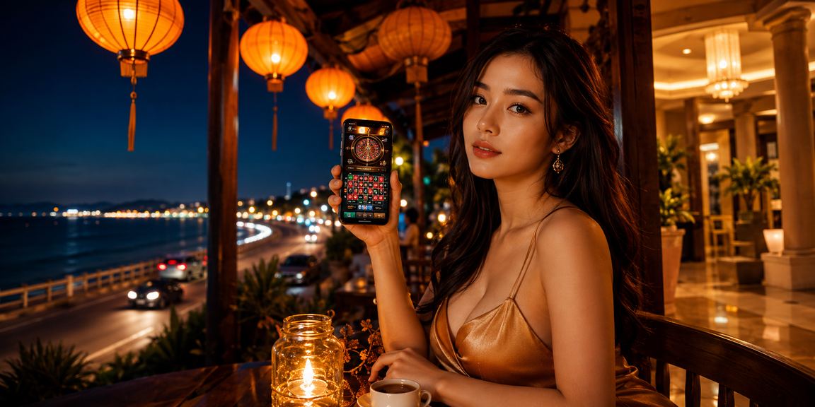 Thành viên VIP nhận thông tin giải thưởng đặc biệt tại Hội An bên ly cà phê