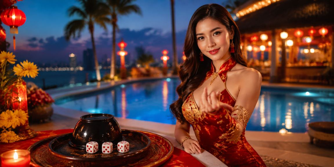 Người chơi xổ số và trò chơi xúc xắc tại chợ đêm Nha Trang